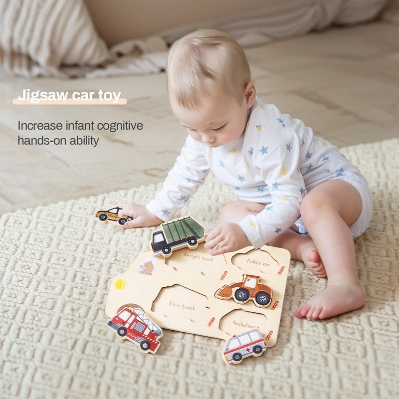 Puzzles en forme de véhicules pour bébé