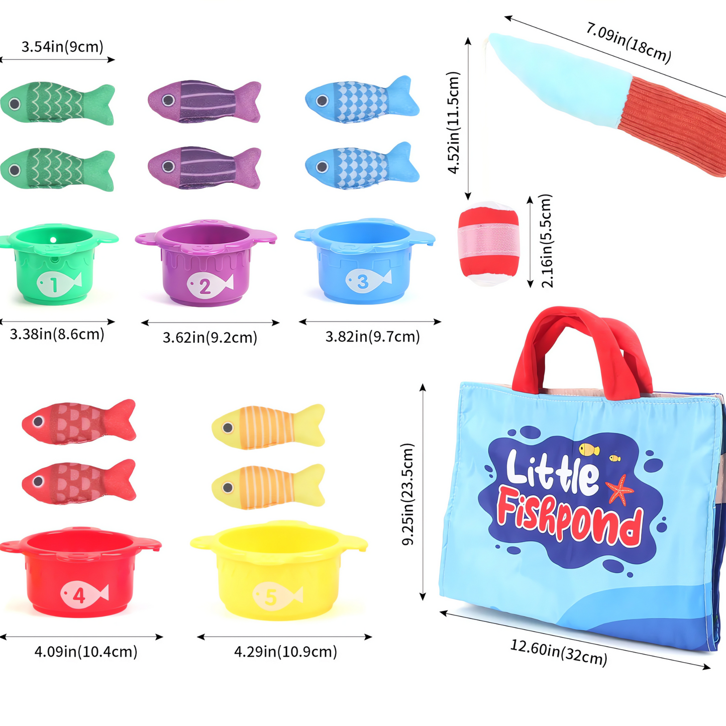 PêcheMagique Set de pêche Montessori