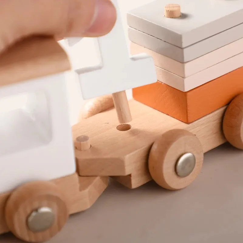 Magnifique train en bois