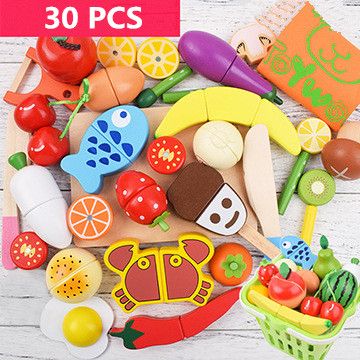 Set de fruits et légumes pour petits chefs