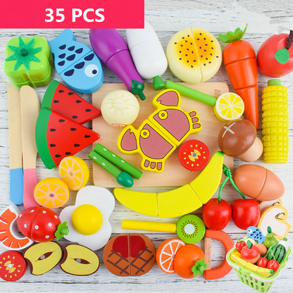 Set de fruits et légumes pour petits chefs