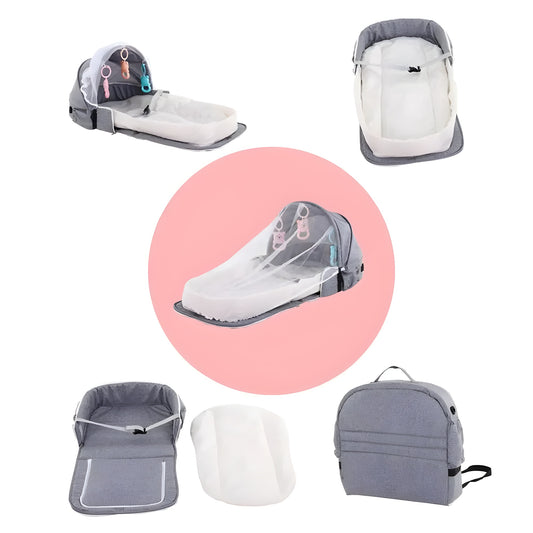 ✨ Lit bébé nomade - pliable instantanément !