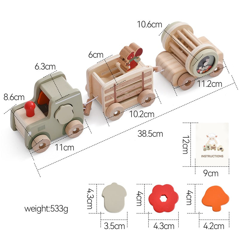 Train multifonctionnel pour bébé