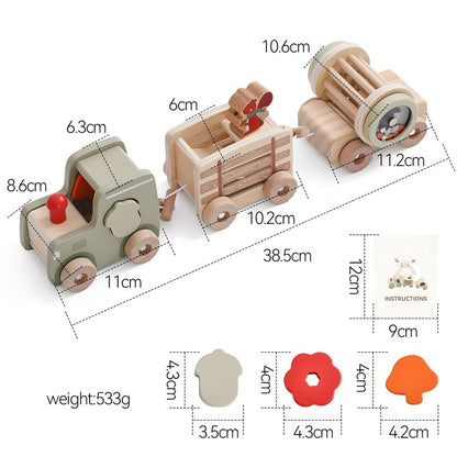 Train multifonctionnel pour bébé