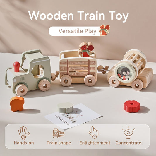 Train multifonctionnel pour bébé