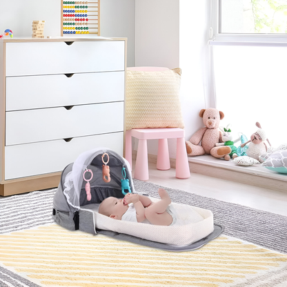 ✨ Lit bébé nomade - pliable instantanément !